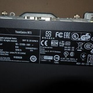 hinkCentre M73 OS・WINDOWS11 交渉中の通販はau PAY マーケット 