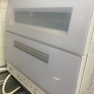 値下げ 保証期間中 食洗機 Panasonic NP-TY12-W 2019年製