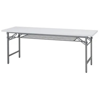 折り畳みテーブル　ホワイトW1800 x D600 x H700