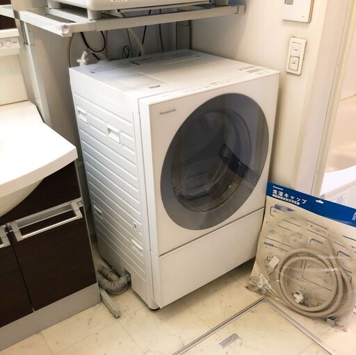【引取限定・美品】ドラム式洗濯機：パナソニック 品番NA-VS1100L