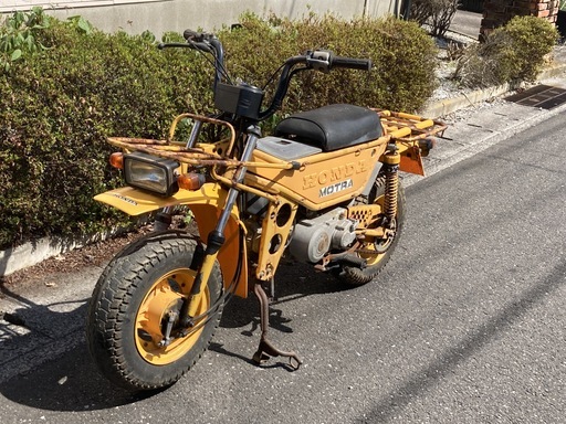 ホンダ　モトラ　メイズイエロー