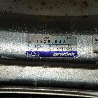 ワーク work ヴァリアンツァ 19インチ 深リム 9j 10j