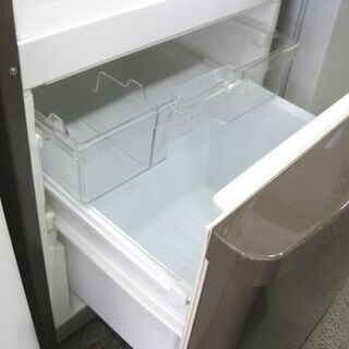 札幌 138L 2016年製 2ドア 冷蔵庫 パナソニック NR-B148W ブラウン系