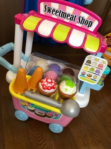 アイスクリーム屋さん おもちゃ ヨシマ 富里のおもちゃ ままごと の中古あげます 譲ります ジモティーで不用品の処分