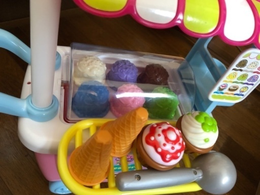 アイスクリーム屋さん おもちゃ ヨシマ 富里のおもちゃ ままごと の中古あげます 譲ります ジモティーで不用品の処分