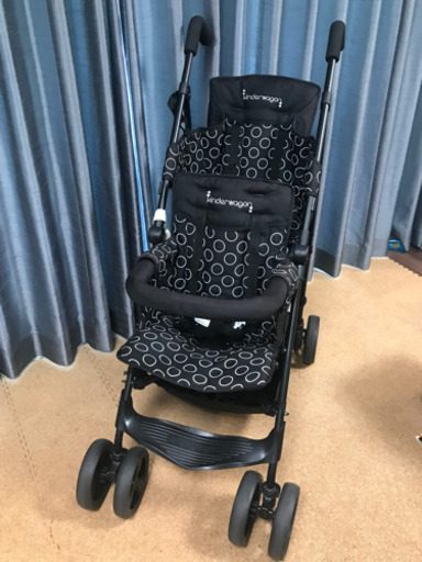 【良品】キンダーワゴン　2人乗りベビーカー＊DUO シティHOP