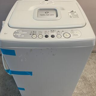 【無料】TOSHIBA 2008年製 4.2kg洗濯機 AW-4...