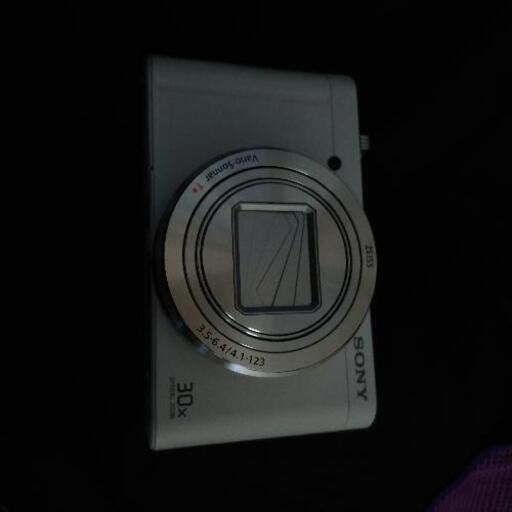 【美品】SONY　デジカメ　DSC-WX500(白)　ケース付き