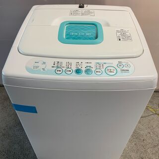 【無料】TOSHIBA 2008年製 4.2kg洗濯機 AW-4...