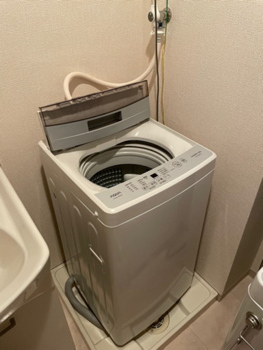値下げ　2020年製 AQUA 洗濯機　AQW-S50HBK(FS) 5kg