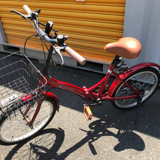 （取り引き中）シマノ　折り畳み自転車