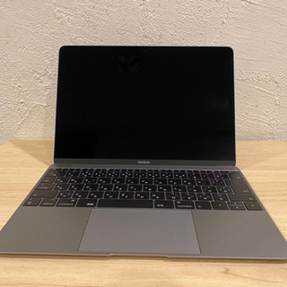 AppleCare+付/極美品 MacBook Retina 12-inch 2017 スペースグレイ