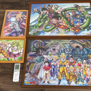 ドラゴンボール　特大パズル　完成品　4点セット