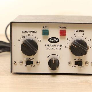 AMECO PT-2 1.8MHz ～ 54MHz 受信用 プリセレクタアンプ プリアンプ