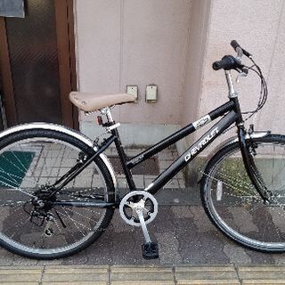 CHEVROLET[シボレー]26吋クロスバイク 6speed/ブラック 26型 