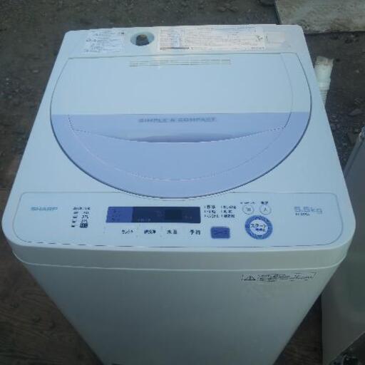シャープ 全自動洗濯機 5.5キロ