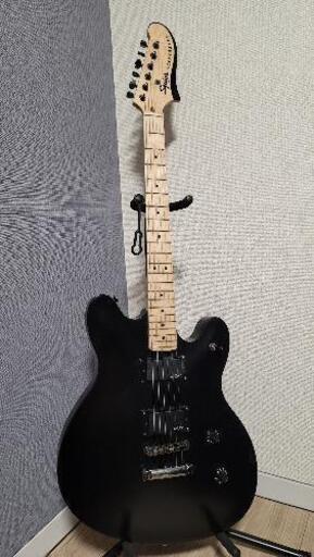 今日まで「中古」エレキギター SQUIRE BY FENDER CONTEMPORARY ACTIVE STARCASTER BLACK 35,000円