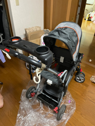 2人乗りベビーカー