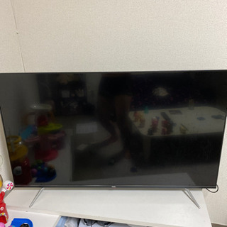 【ネット決済・配送可】TCL製　50インチテレビ　ほぼ新品
