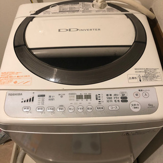 【東芝製】6KG 洗濯機　