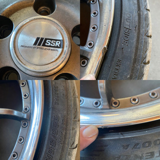 SSR SP3 19インチ 225 35R19  タイヤホイール　1本