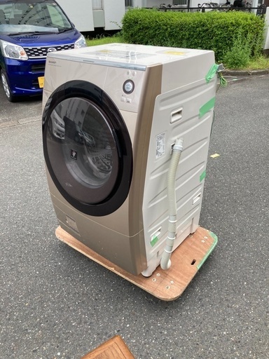 シャープ 9.0Kg ドラム式洗濯機