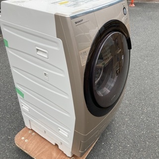 ?シャープ 9.0Kg ドラム式洗濯機