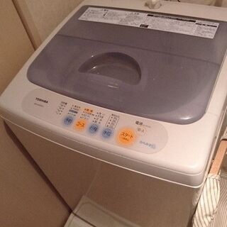 （引き渡し決定）東芝　洗濯機（4.2kg）