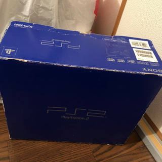 PS2 本体　付属品完備　箱つき　取説未開封　コントローラー2つ