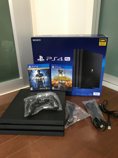 PS4 Pro 1TB 使用頻度少ないです！