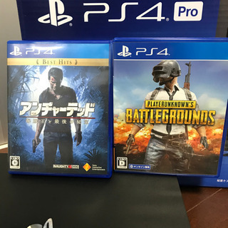 PS4 Pro 1TB 使用頻度少ないです！