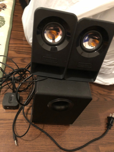ロジクール　スピーカー　アンプ機能付き　PC用に