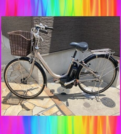 特②YAMAHA  ヤマハ　パス　新基準　電動自転車　電動アシスト自転車　中古　26インチ　08012