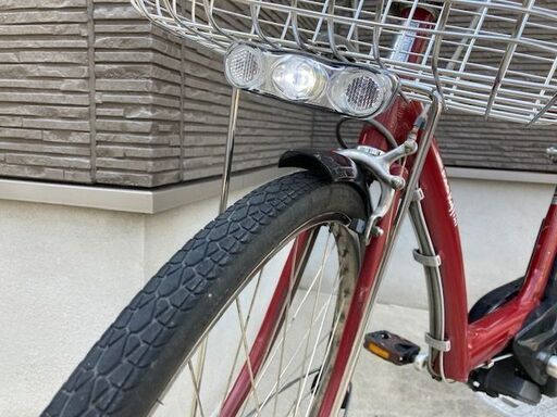 特③?ヤマハ パスラフィーニ 6Ah 新基準 電動自転車 子供乗せ 3人乗り