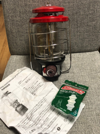 Coleman(コールマン)2500 ノーススター LPガスランタン （レッド）