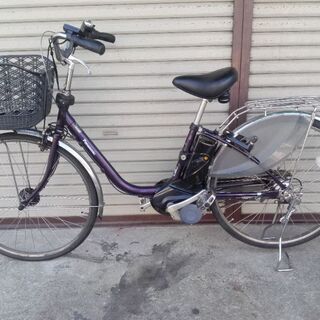 パナソニック BE-ELD63P 電動アシスト自転車 ビビDX ...