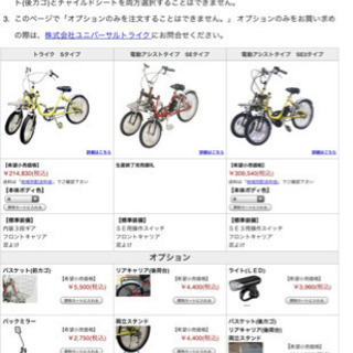トライクSE3 『非売品』　電動三輪車　（大幅値下げ‼️）