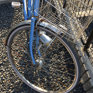 パンクレスタイヤの自転車