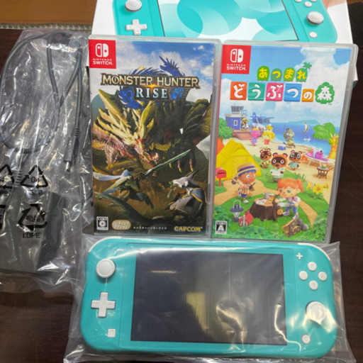 Nintendo Switch Lite あつまれどうぶつの森 モンスターハンターライズ