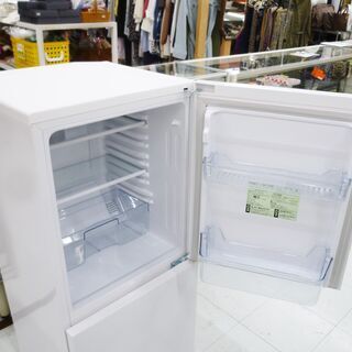 2ドア冷蔵庫 110L 2018年製 ツインバード HR-E911 ホワイト TWINBIRD 100Lクラス 苫小牧西店 2ドア冷蔵庫 110L 2018年製 ツインバード HR-E911 ホワイト