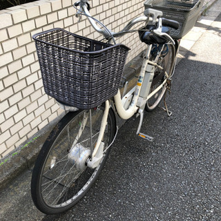 【訳あり】電動アシスト自転車　8月2日18時以降に取りに来られる方優先