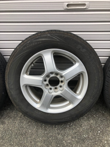 15インチ ホイールサマータイヤセット 195/65r15 バリ山