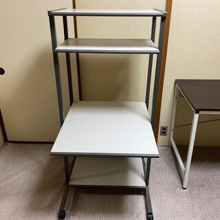 【事務所や作業所へお勧めです】PCデスク/70×60×135センチ