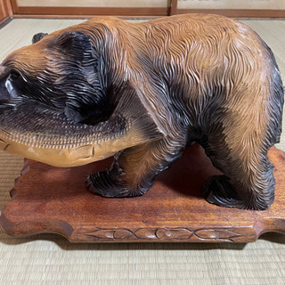 【ネット決済】木彫りの熊🧸