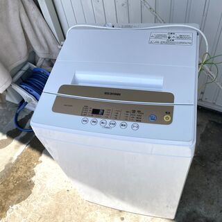美品 アイリスオーヤマ 全自動洗濯機 5.0kg 2019年製 ...