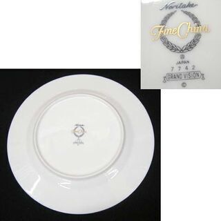ノリタケ グランドビジョン GRAND VISION 中プレート 5枚セット 21cm　廃盤 皿 まとめてまとめ売り 合わせて ☆ PayPay(ペイペイ)決済可能 ☆ 札幌市 豊平区 平岸