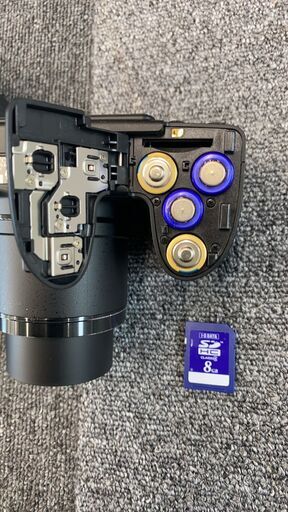 美品！ニコン NIKON COOLPIX L810 BK 8GBカード付 1610万画素 乾電池  