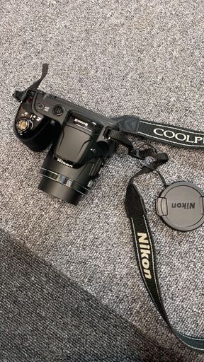 美品！ニコン NIKON COOLPIX L810 BK 8GBカード付 1610万画素 乾電池  