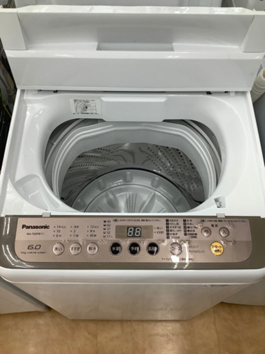 トレファク摂津店】Panasonic(パナソニック)2018年製の全自動洗濯機6.0 