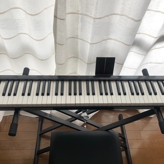 【ネット決済】Carina 電子ピアノ 88鍵盤(カバー、スタン...